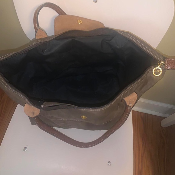 Olive Green Longchamp Bag - Picture 3 of 4
